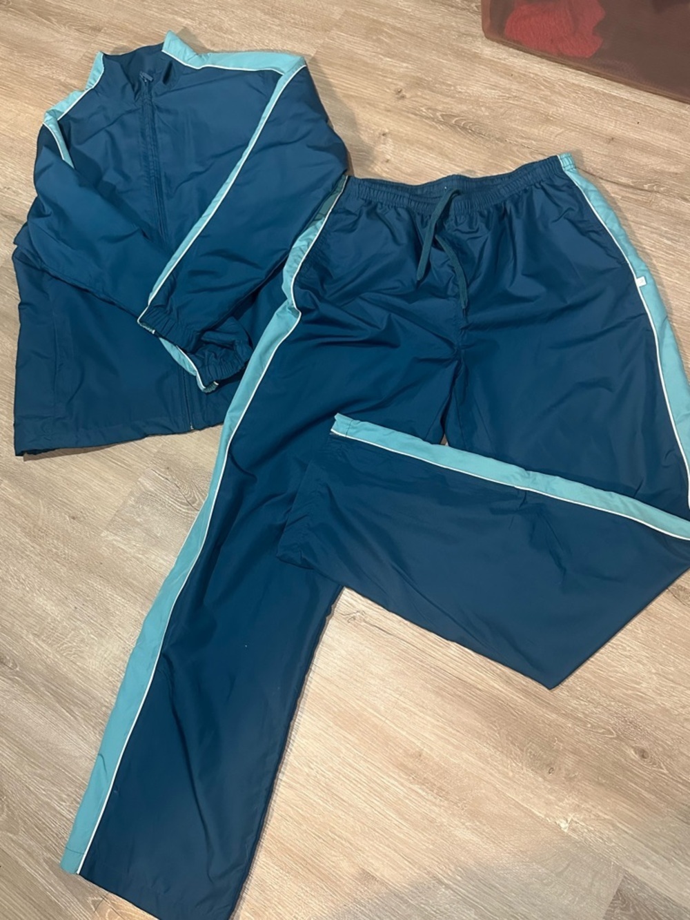 Ativa 2-Piece Tracksuit Set Size M Navy and Aqua